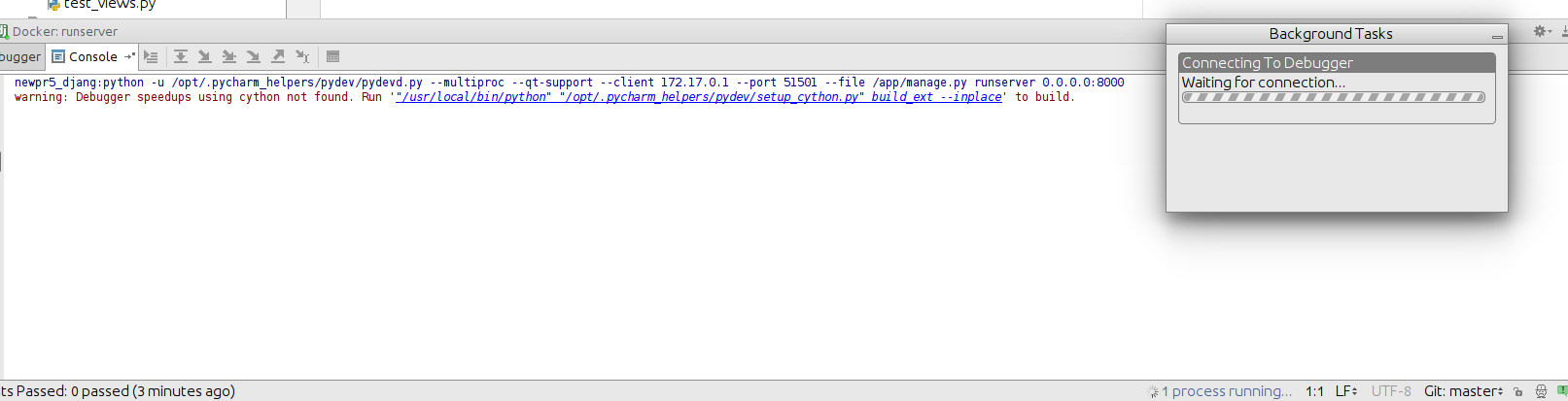 Connecting to Debugger Issue