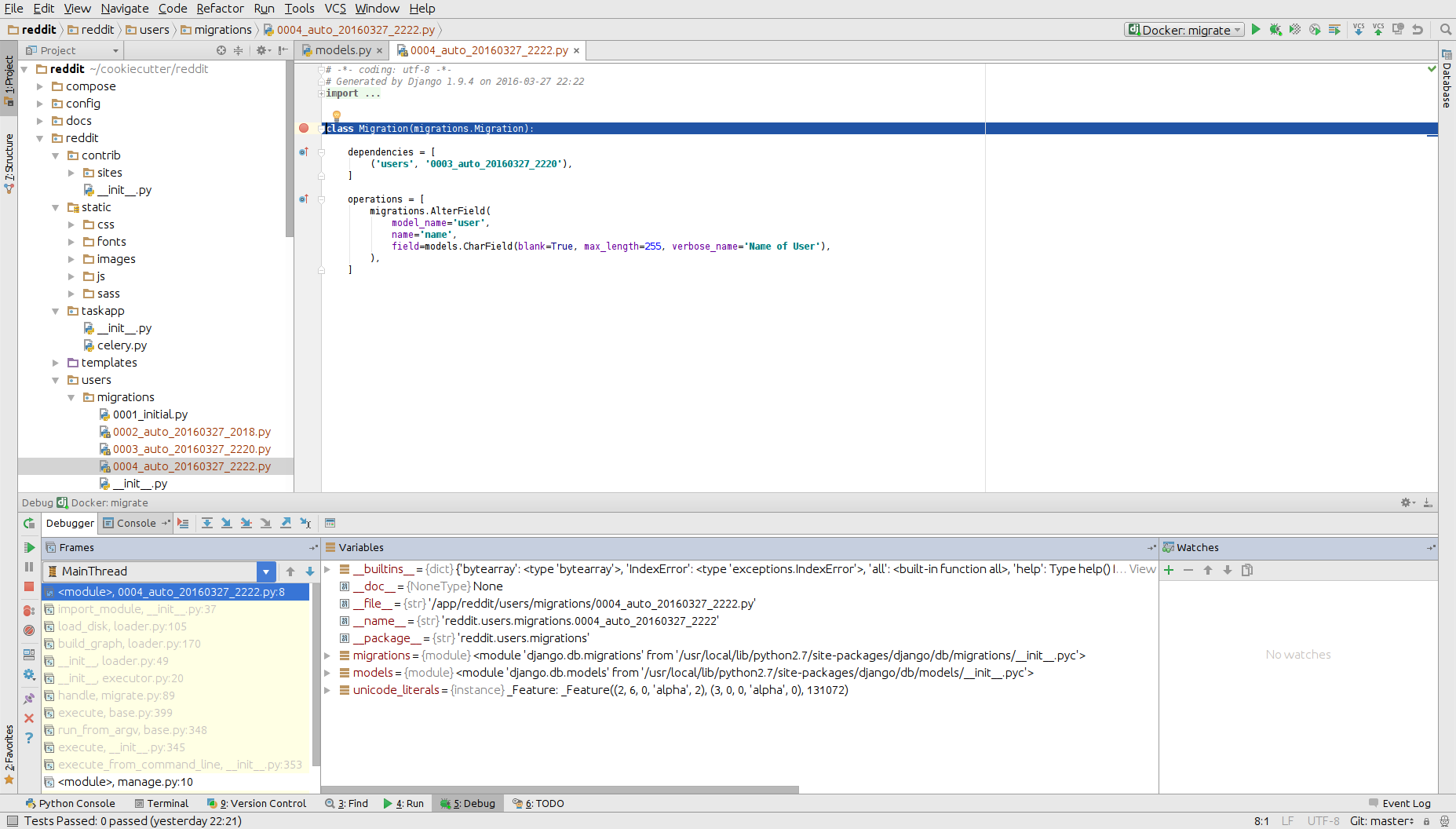Run Management Commands
