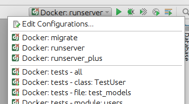 Run/Debug Configurations